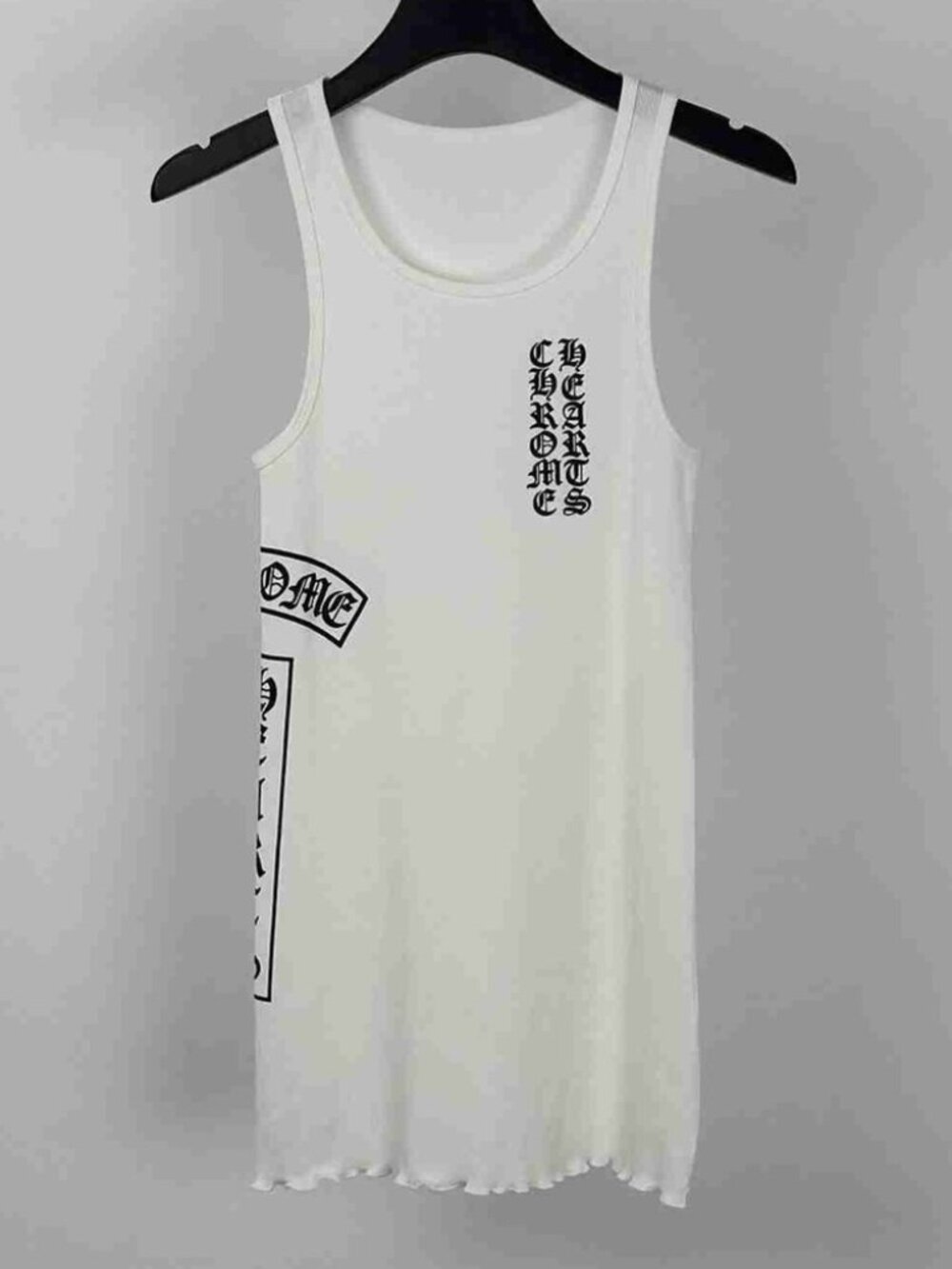 Chrome Hearts White Mini Dress